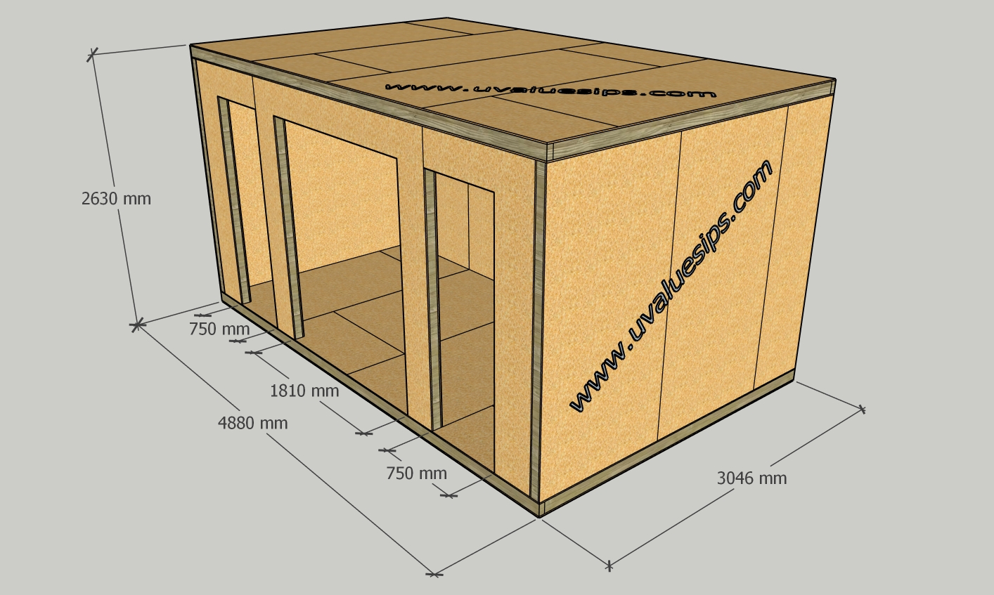 16ft x 10ft Garden Room